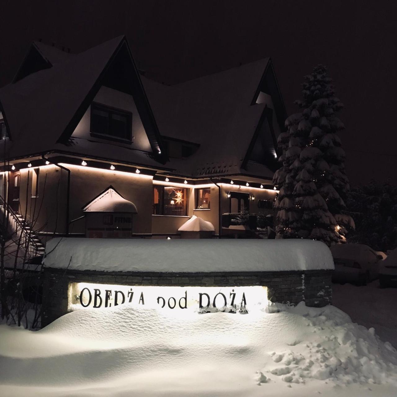 Oberża Pod Różą Nowy Targ Exterior foto